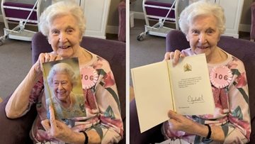 Centenarian celebrates 106th birthday at Jarrow care home
